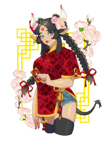 Original Character Illustration - CNY 2022